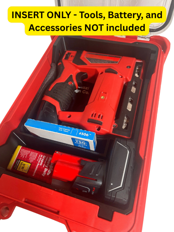 Milwaukee M12 2447-20 Stapler Staple Gun Case Insert FITS Packout (Insert Only)