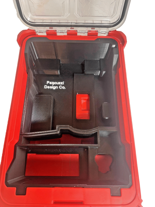 Milwaukee M12 2447-20 Stapler Staple Gun Case Insert FITS Packout (Insert Only) - Image 3