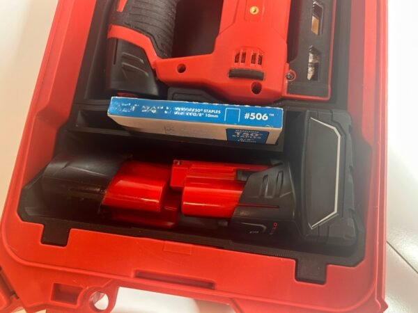 Milwaukee M12 2447-20 Stapler Staple Gun Case Insert FITS Packout (Insert Only) - Image 6