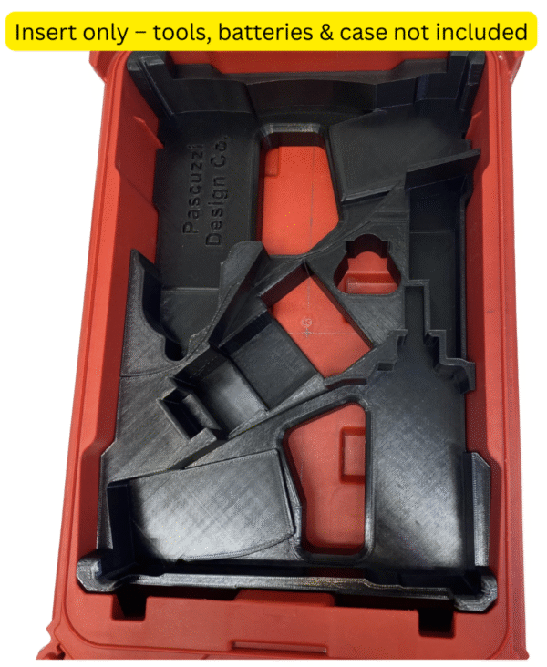 Packout Insert Fits Milwaukee M12 Fuel Impact 3453-20 and Drill 3404-20 - Image 8