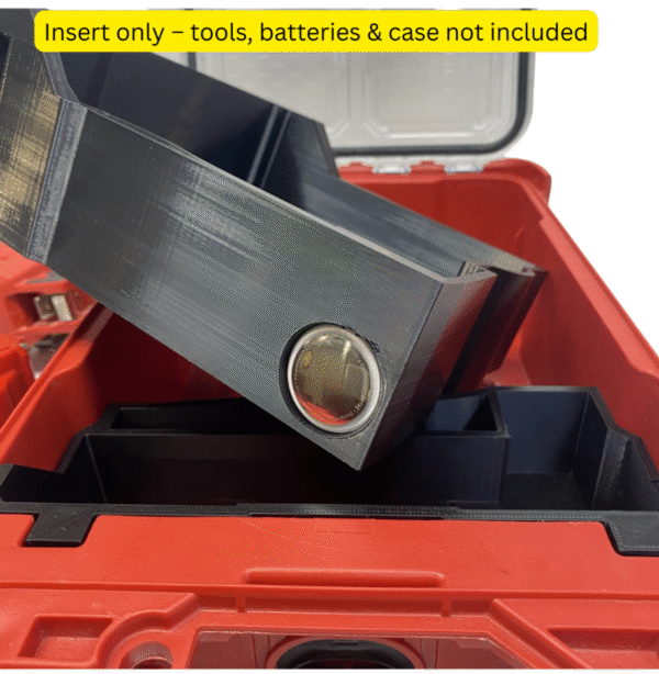 M12 2447-20 Milwaukee Stapler Staple Gun Case Insert FITS Packout (Insert Only) - Image 5