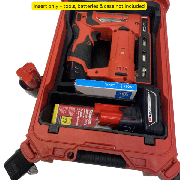 M12 2447-20 Milwaukee Stapler Staple Gun Case Insert FITS Packout (Insert Only) - Image 8