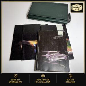 2005 Jaguar X-Type Owners Manual Book Guide OEM With Case With Supplements