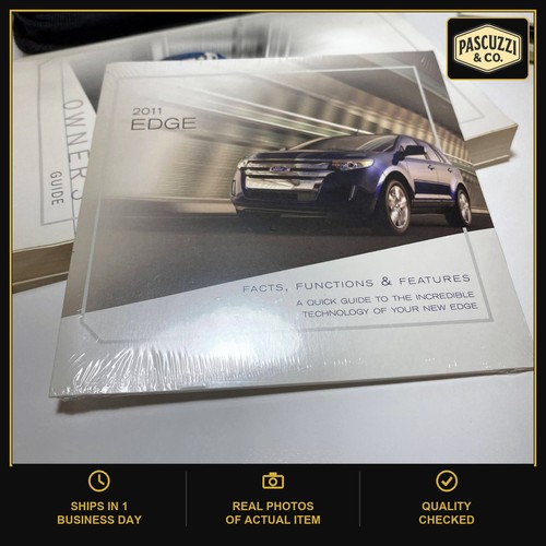 2011 Ford Edge Owners Manual Book Guide OEM W/Supplement w/ Case - photo 7