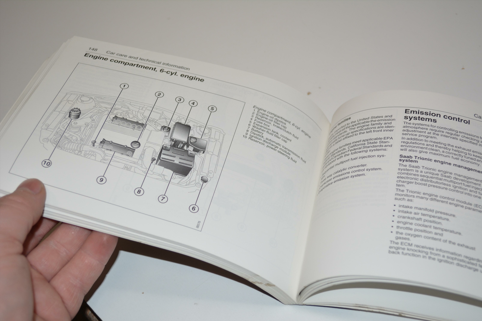 1999 Saab 9-5 Owners Manual Book Guide - Image 2