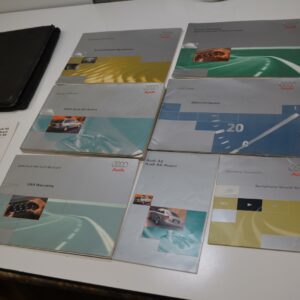 2000 Audi A6 Owners Manual Book Guide