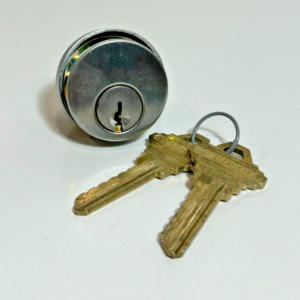 Schlage Mortise Lock Cylinder 20-001 (KEY FG) 114 626 Keyway Chrome 1-1/4" (D355