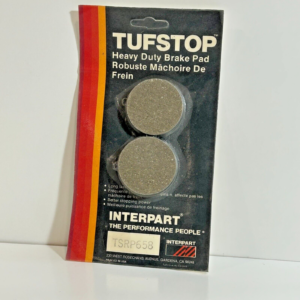 PAIR BRAKE PADS TUFSTOP TSRP658 INTERPART