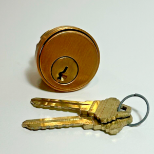 Schlage Mortise Lock Cylinder 20-001 E 114 612 Keyway Satin Bronze 1-1/4" (D356