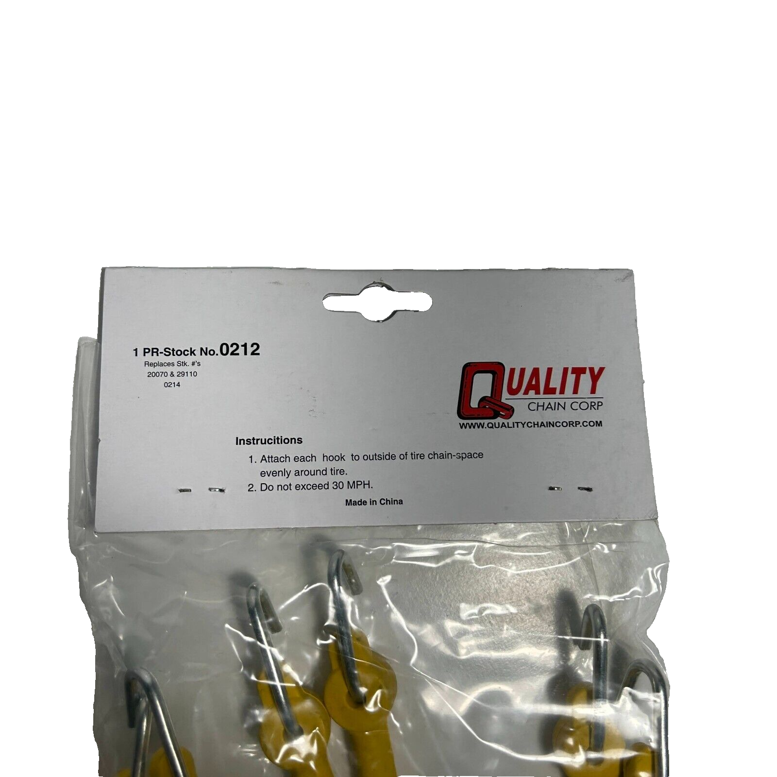 PAIR Yellow Spider Bungee Snow Tire Chain Tensioner Adjuster 0212 - Image 3