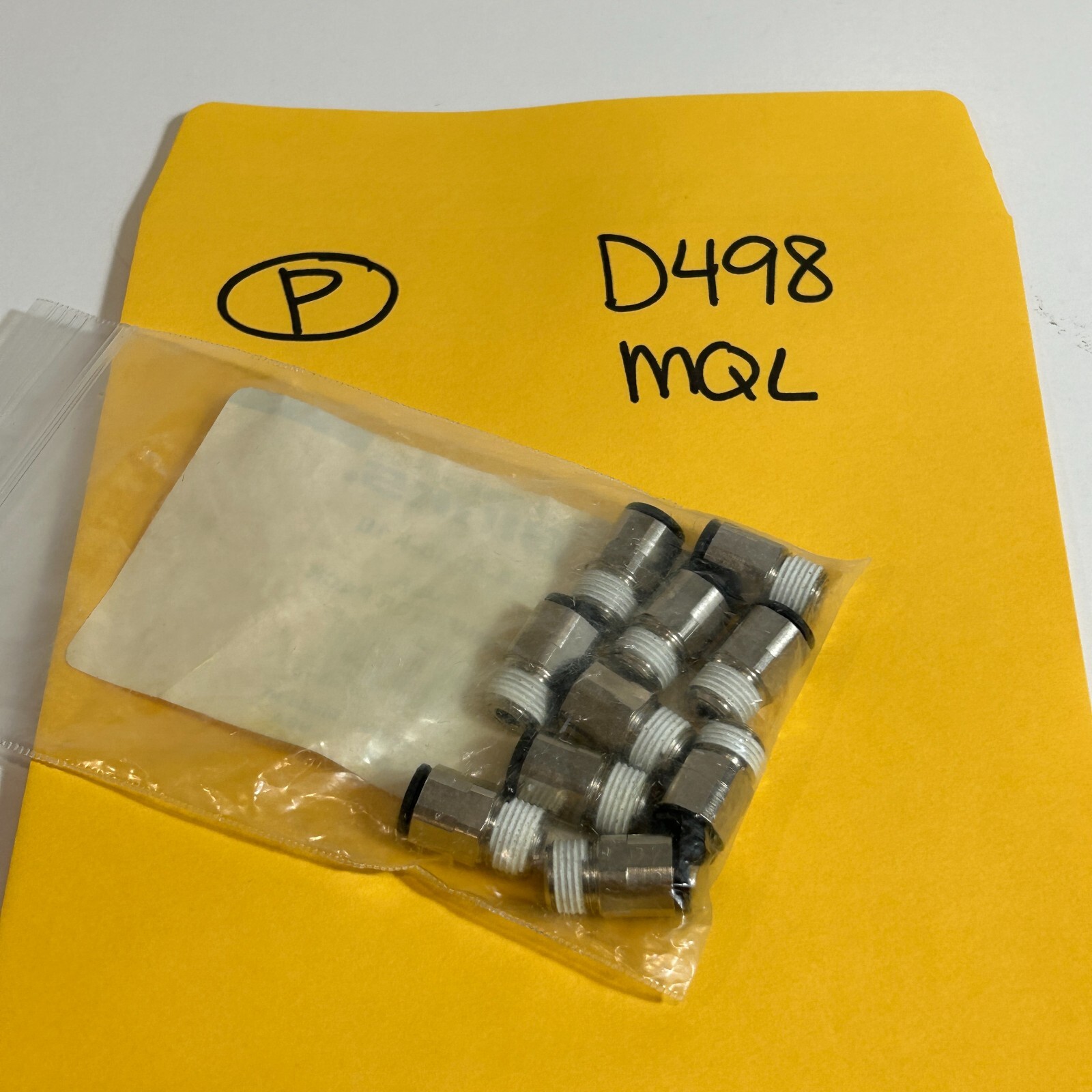 (QTY 10) NEW Binks 54-4945-K10 TUBE CONNECTOR PACK - Image 4