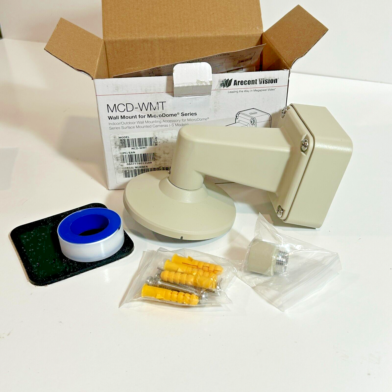 Arecont Vision MicroDome Wall mount Surface Mount IP Cameras MCD-WMT