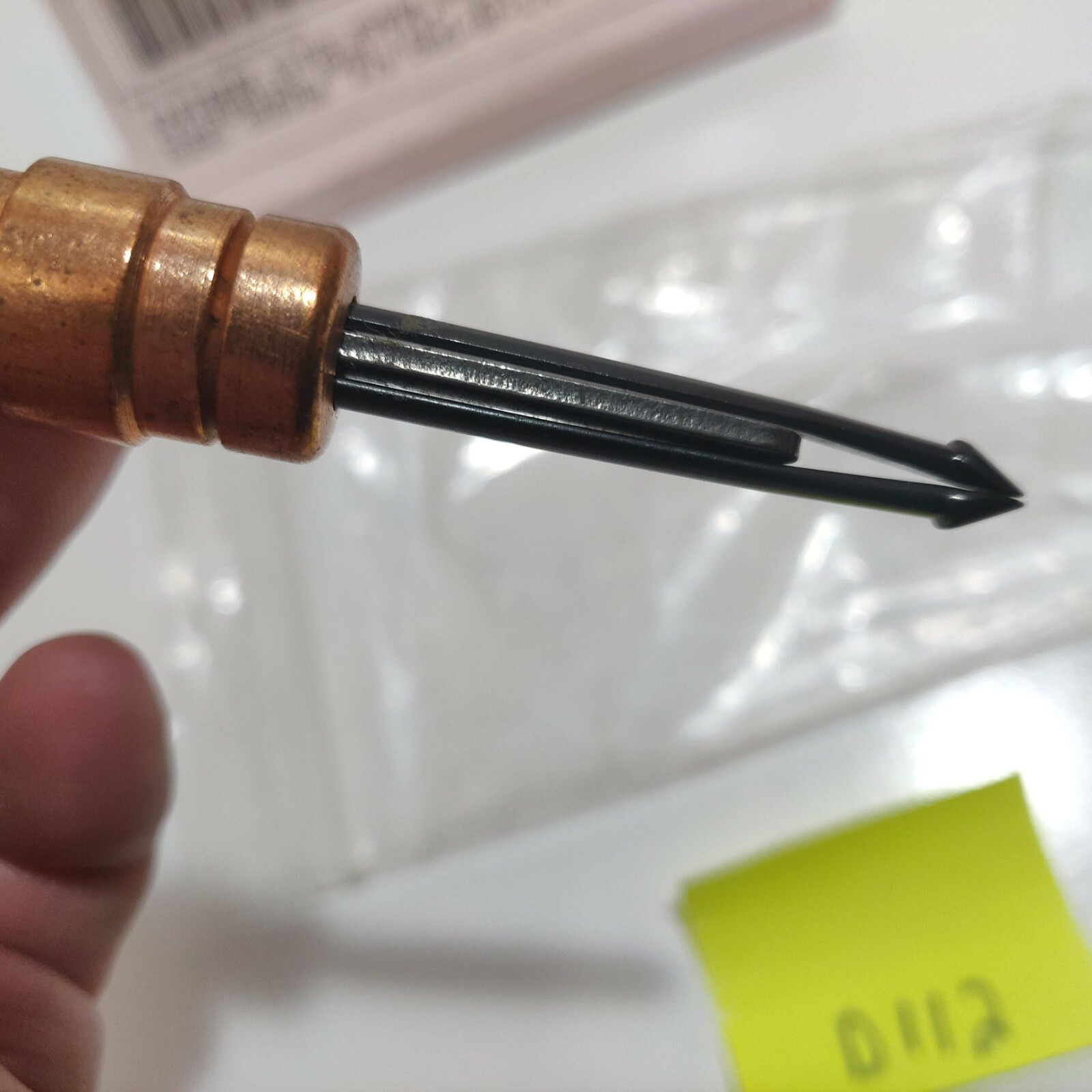 Omega Technologies CBXL-BF1/4 Long CBXL 0-1'' Grip Cylindrical Body Clecos (D112 - Image 3