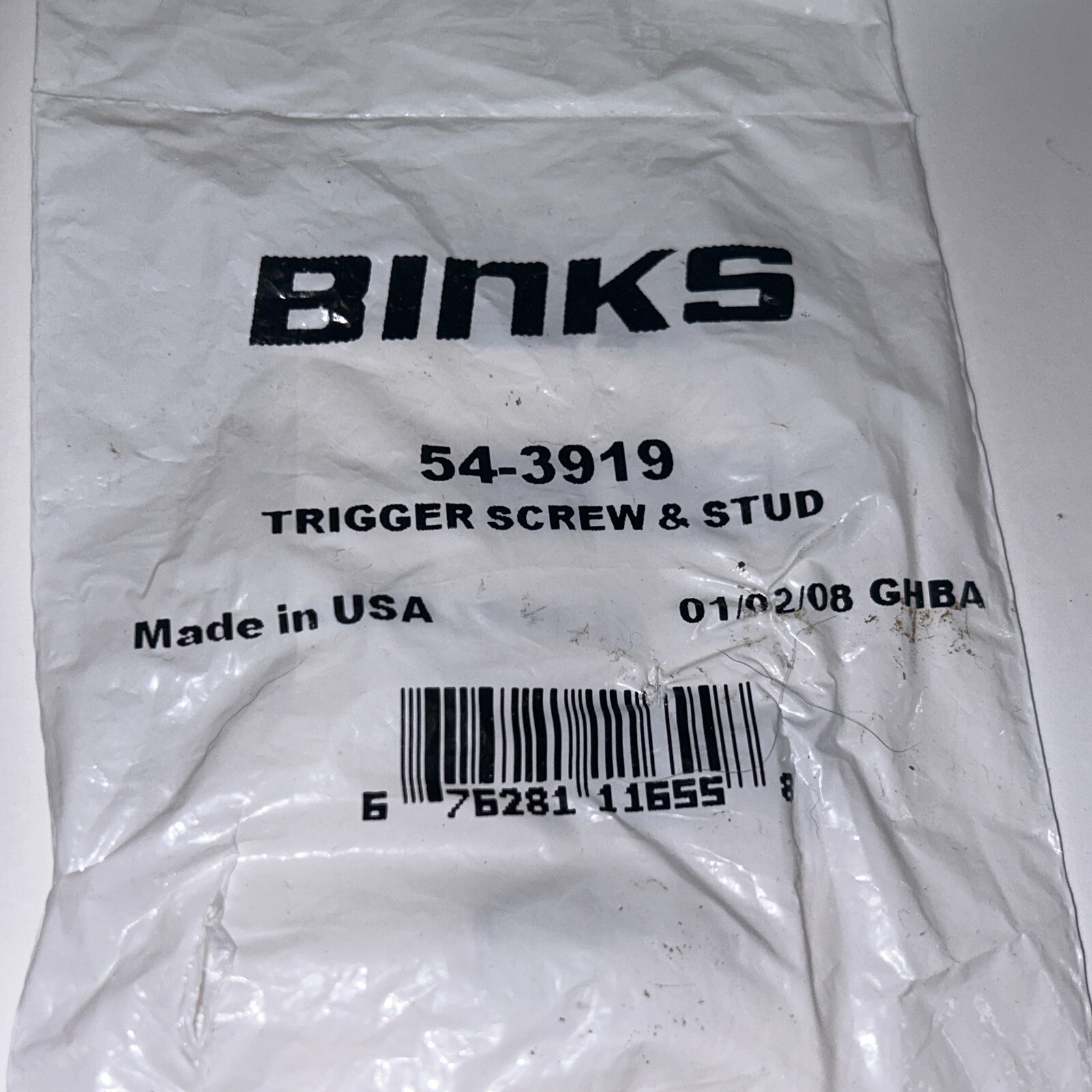 new BINKS 54-3919 - TRIGGER SCREW & STUD KIT - Image 2