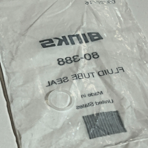 NEW BINKS 80-388 FLUID TUBE SEAL