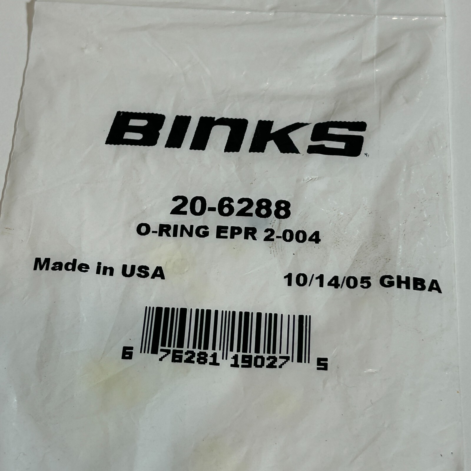 BINKS 20-6288 O-RING - Image 2