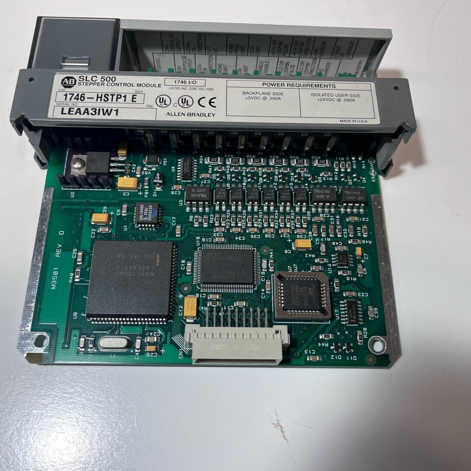 1746-HSTP1 Ser E Allen Bradley SLC 500 Stepper Control Module - Image 5