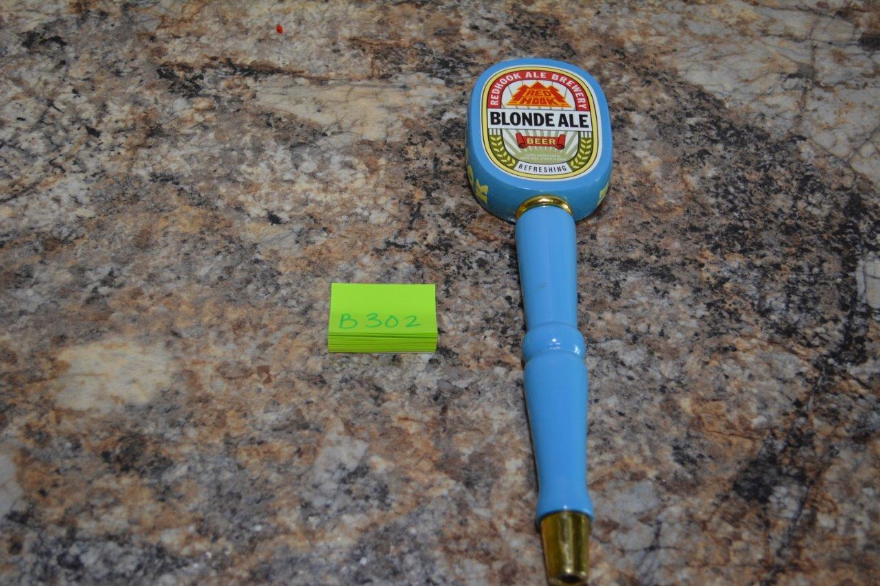 RED HOOK BLONDE ALE BEER TAP HANDLE