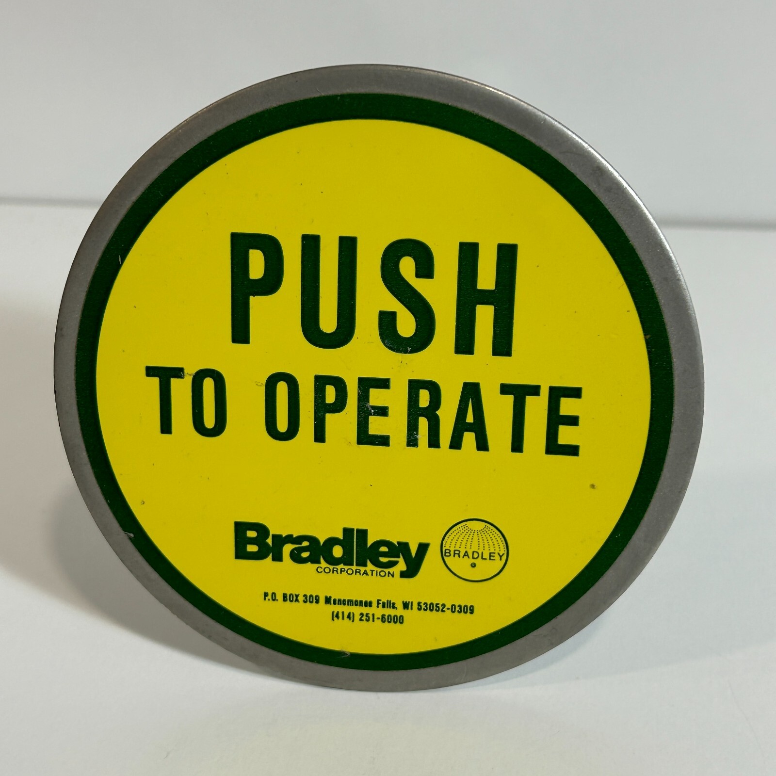 Bradley eye wash station push button handle assembly - Image 3