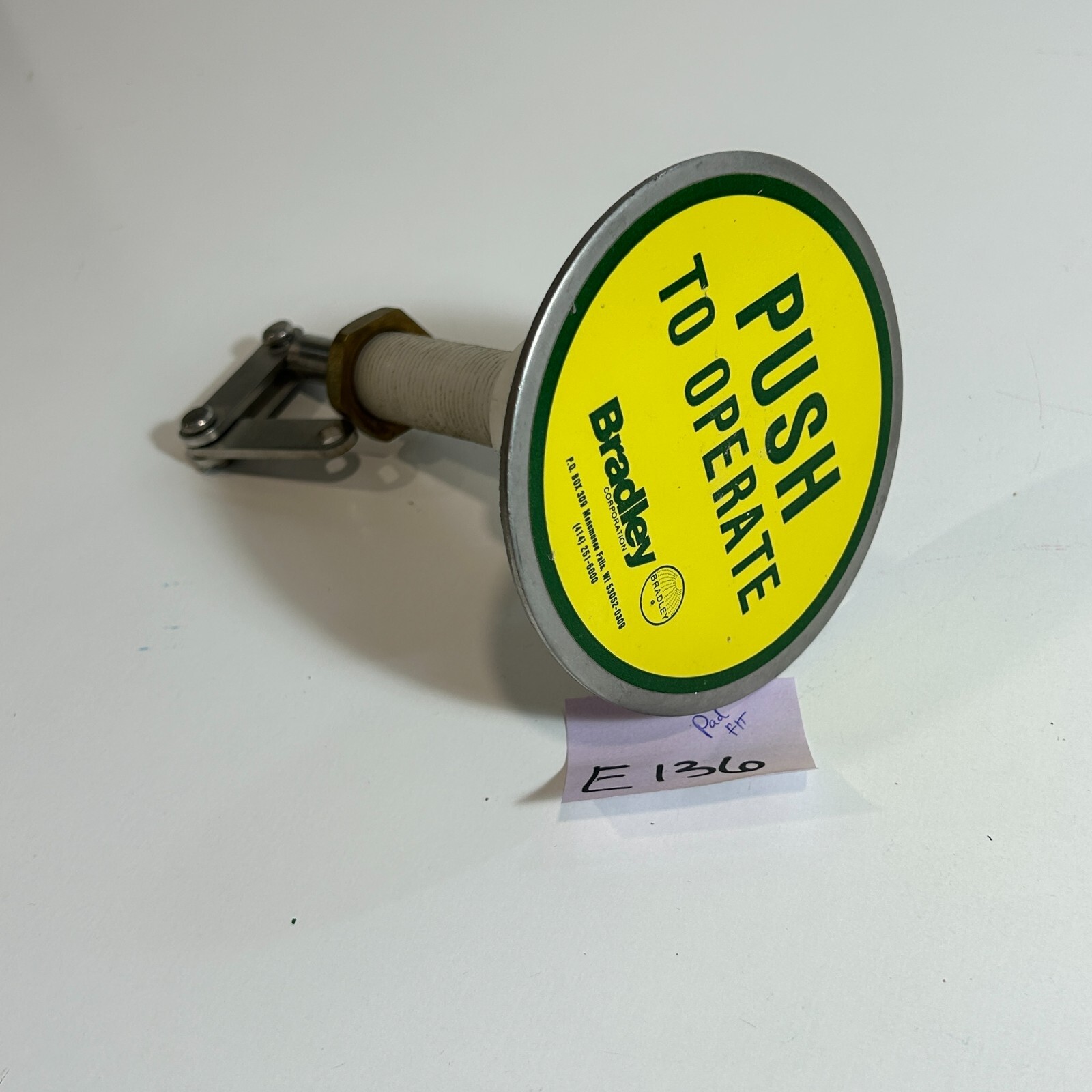 Bradley eye wash station push button handle assembly - Image 7