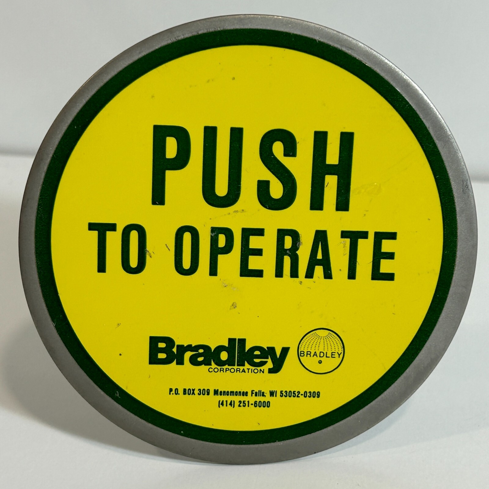 Bradley eye wash station push button handle assembly - Image 3