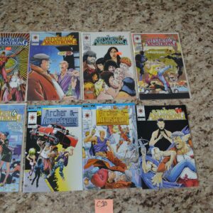 Valiant Archer & Armstrong Comic books magazine Huge Bulk lot Attic Find