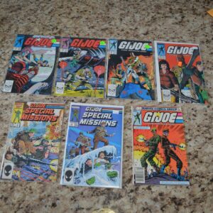 Marvel GI Joe Comic books magazines Huge Bulk lot Attic Find