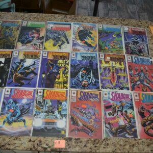 Shadowman with chrome chromium Comic books magazine Huge Bulk lot Attic Find