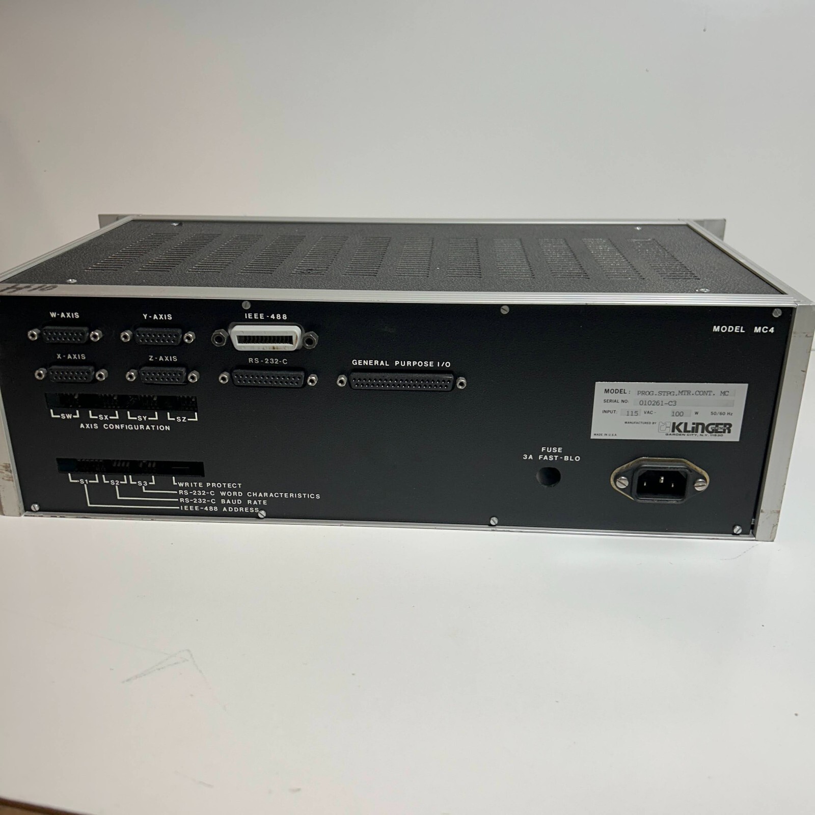 Klinger Scientific MC4 Programmable Stepping Motor Controller (without key) - Image 4