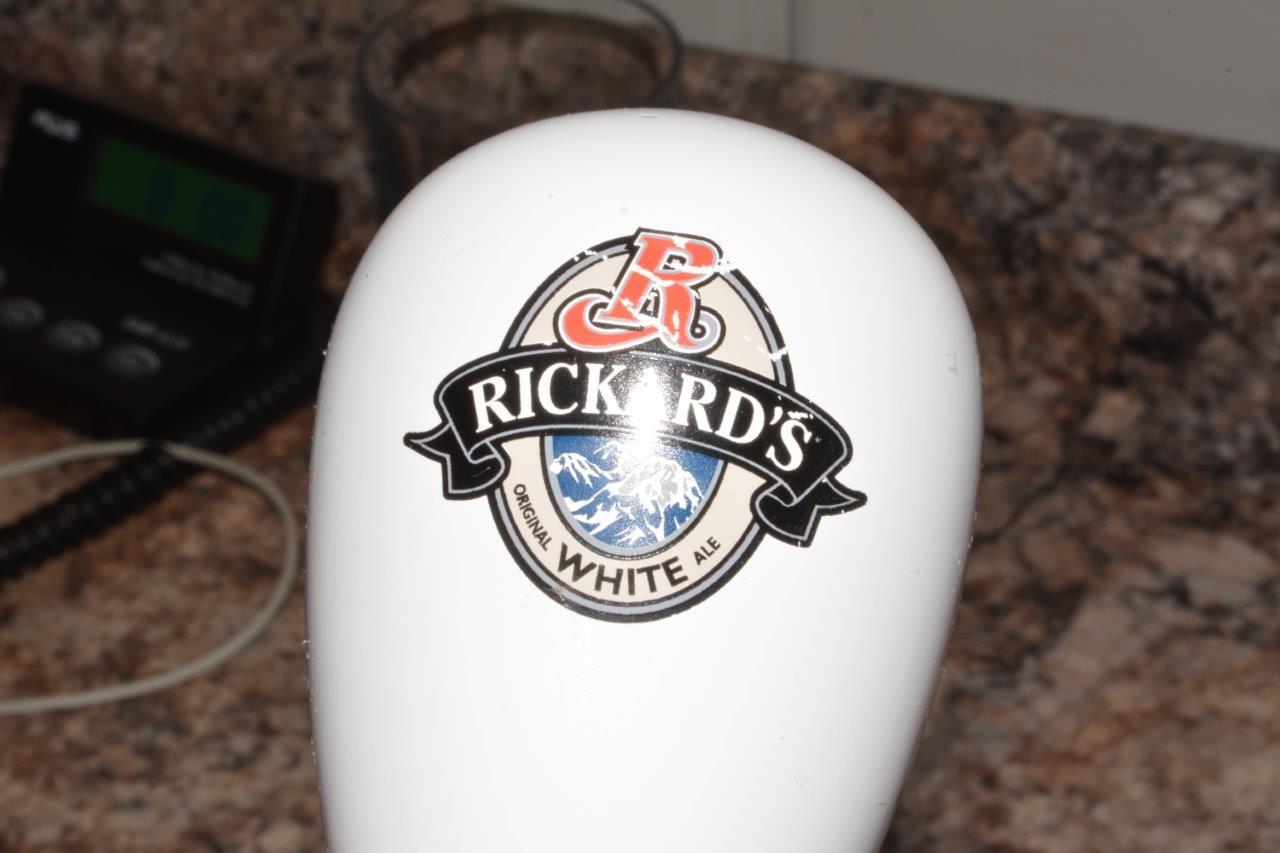 RICKARDS BEER TAP HANDLE - Image 3