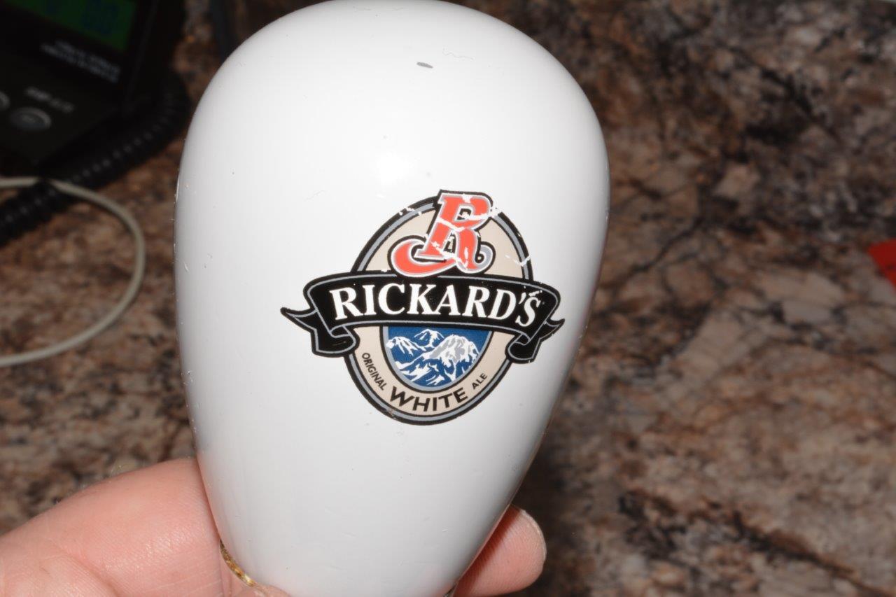 RICKARDS BEER TAP HANDLE - Image 4