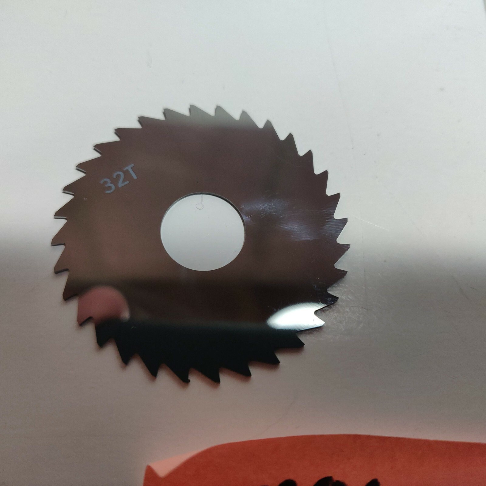 1-3/4" x 1/32 " x 1/2 Solid Carbide Slitting & Slotting Saw blade 32 Tooth (D274 - Image 4