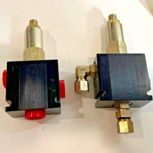 QTY 2 Parker Cartridge Valve 2360 FCQ057 WITH FITTINGS