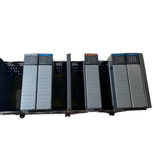 Allen Bradley 1746-A10 Ser. B SLC 500 10-Slot Rack with 5 assorted cards