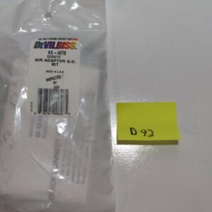 NEW Devilbiss kk-4978 AIR ADAPTER Q.D. KIT FOR PAINT GUN