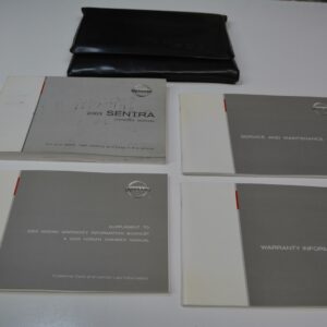 2003 Nissan Sentra Owners Manual Book Guide