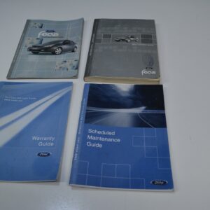 2002 Ford Focus Owners Manual Book Guide