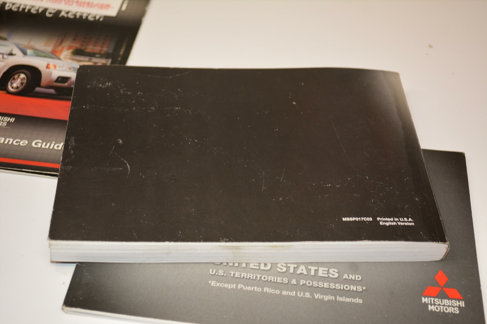 2003 Mitsubishi Galant Owners Manual Book Guide - Image 5