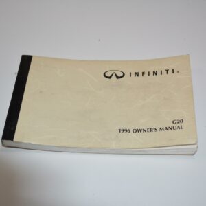 1996 Infiniti G20 Owners Manual Book Guide